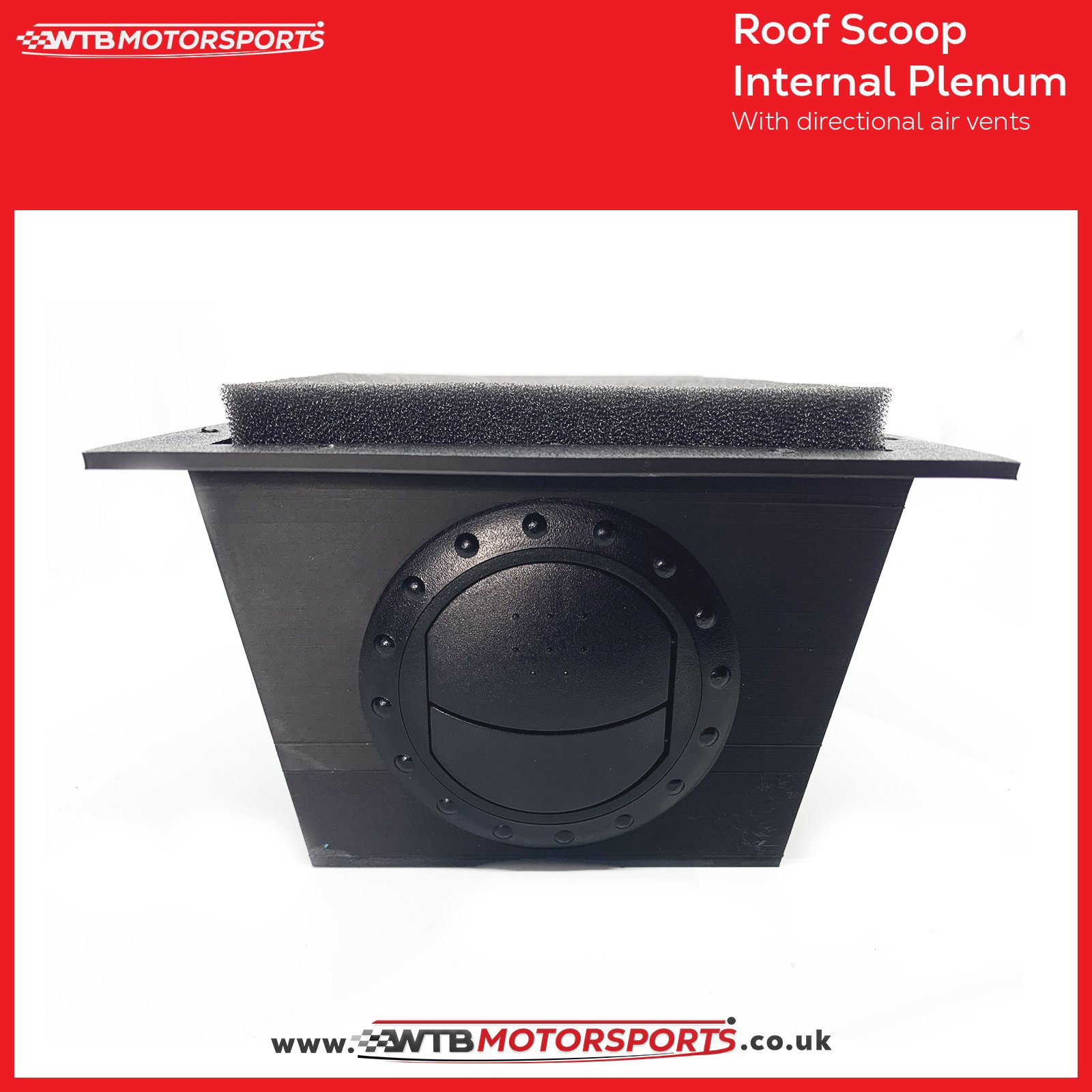 Roof Scoop Internal Plenum/Vent Box - WTB Motorsports