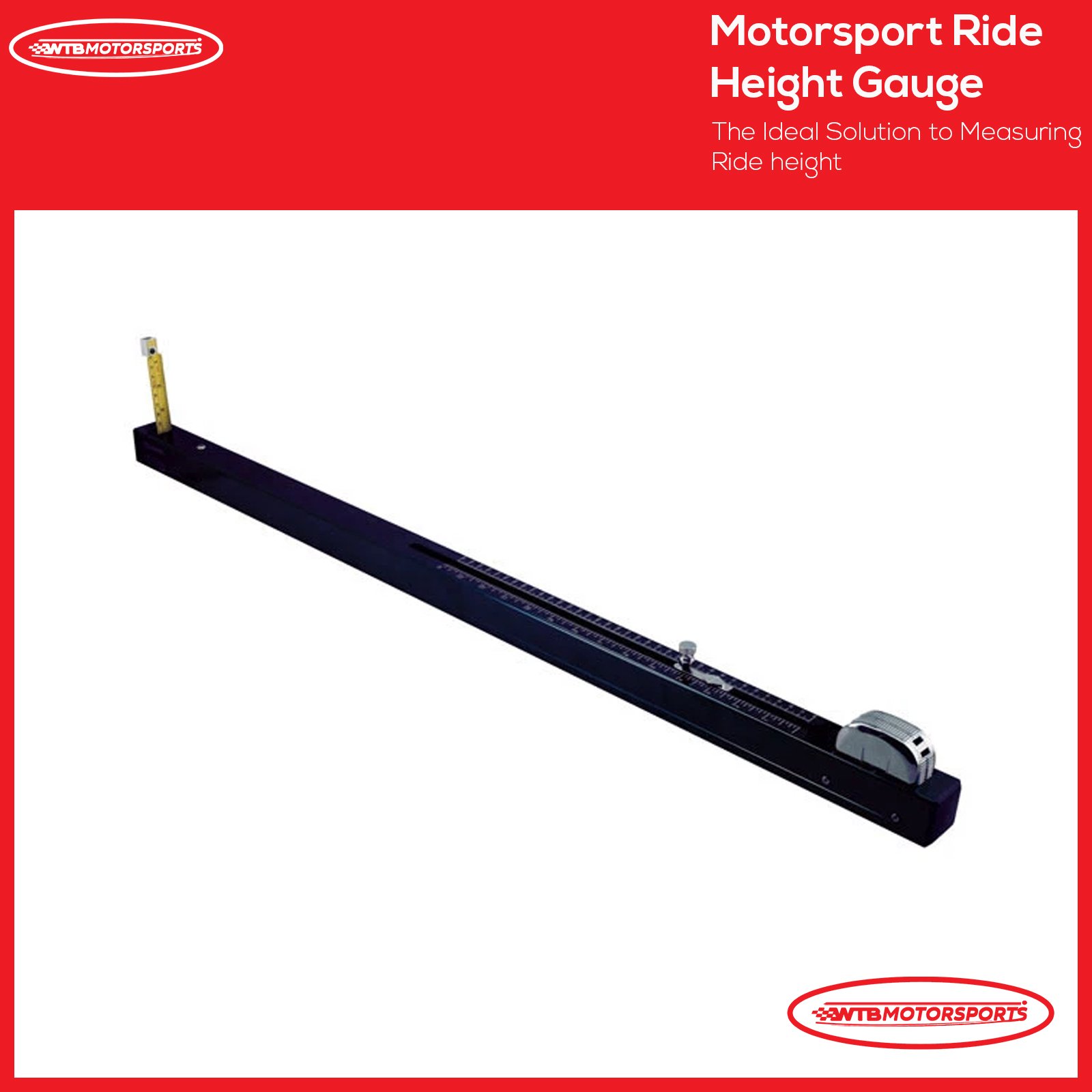 Motorsport Ride Height Gauge | Flat Patch Setup Tool