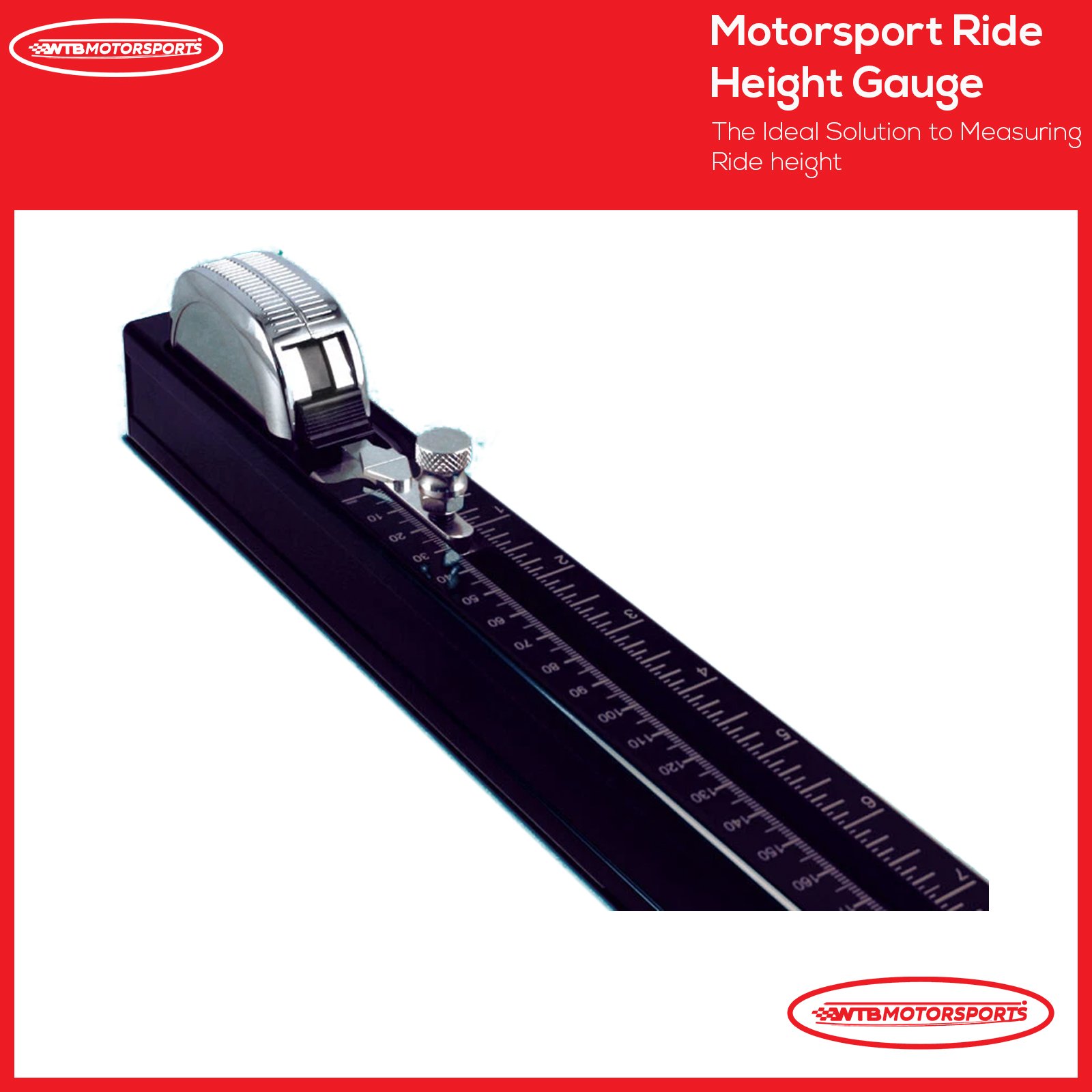 Motorsport Ride Height Gauge | Flat Patch Setup Tool